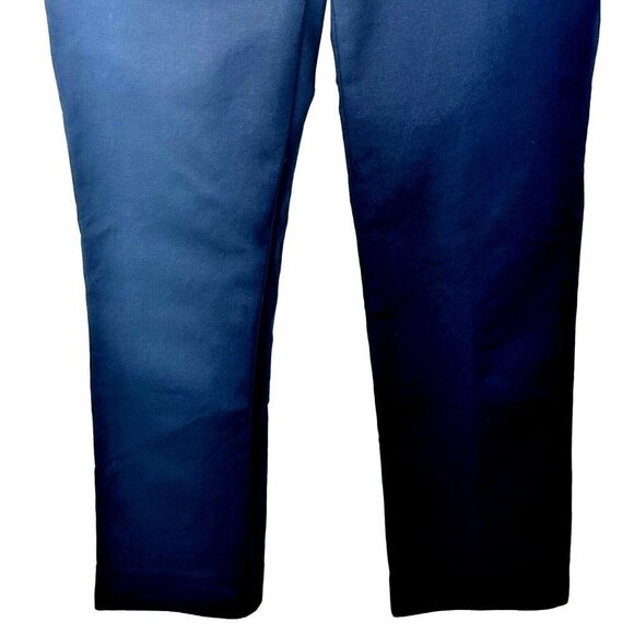 Lauren Ralph Lauren Trousers Pants Women Size 6 Navy Blue Stretch Pockets - Picture 4 of 13